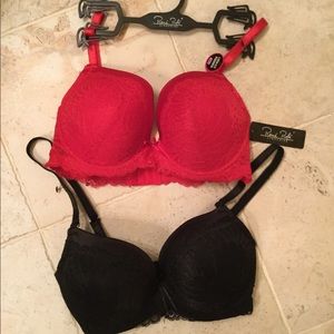 Rene’ Rofe’ 2 NWT Bras ❤️🖤